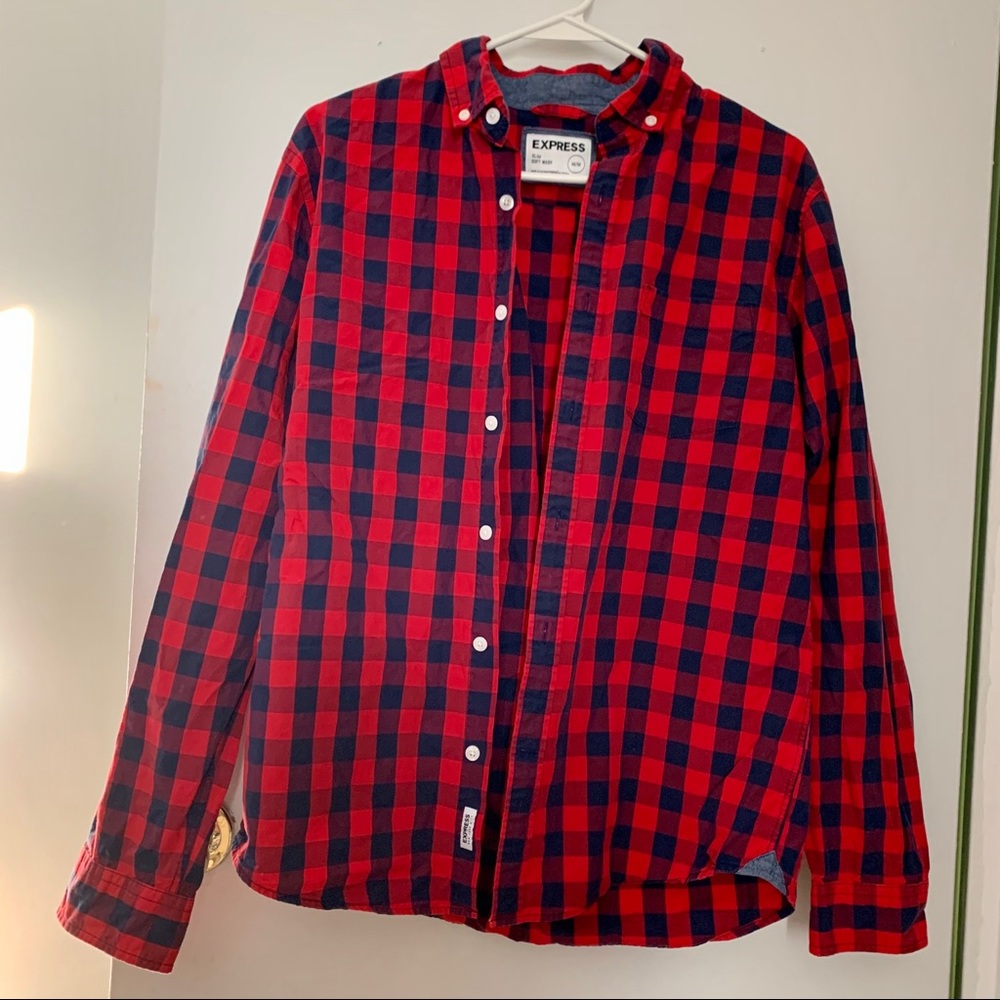 Men’s Slim Button Up Shirt